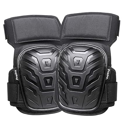 Professional Knee Pads For Work Preciva Heavy Duty Gel Cushion And Foam Padding Knee Pads With Anti Slip Straps And Easy Fix Clips For Men Women