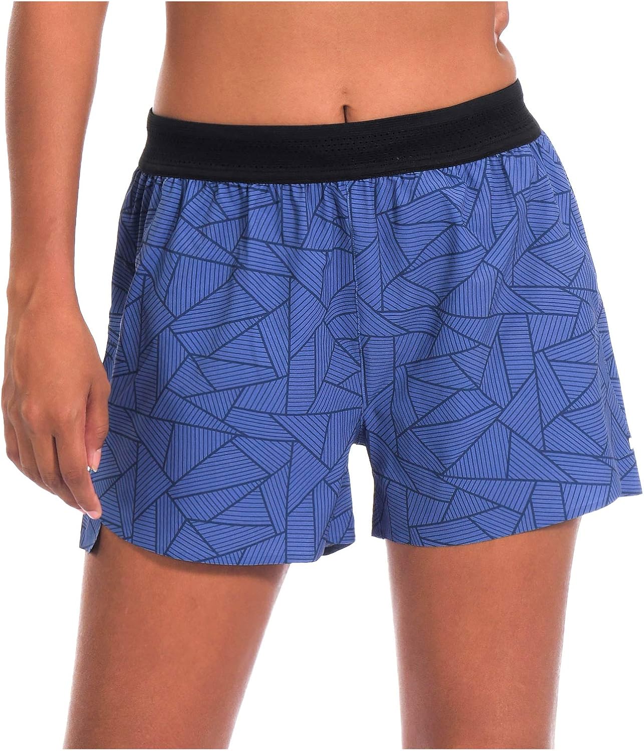 Libin Women's 3 Inch Running Shorts with Liner Quick Dry Athletic Workout Shorts Lounge Sport Gym Shorts Back Zip Pocket: Clothing