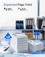 GPC Image 62XL Ink Twin Pack Black Colour for HP 62 XL Series view 3
