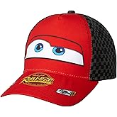Disney Pixar Boys’ Cars Lightning McQueen Hat - Piston Cup Baseball Cap (Toddler/Boy)