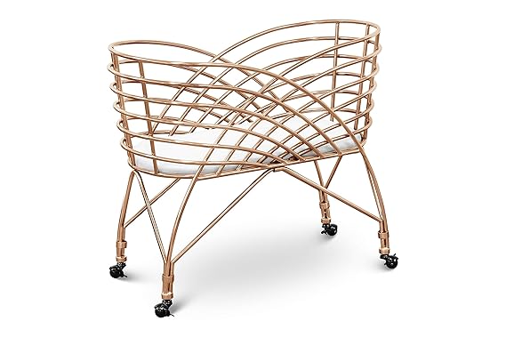 rose gold bassinet