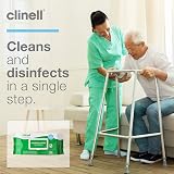 Clinell Universal Cleaning and Disinfectant Wipes 6x100 Extra Thick Heavy Duty view 5