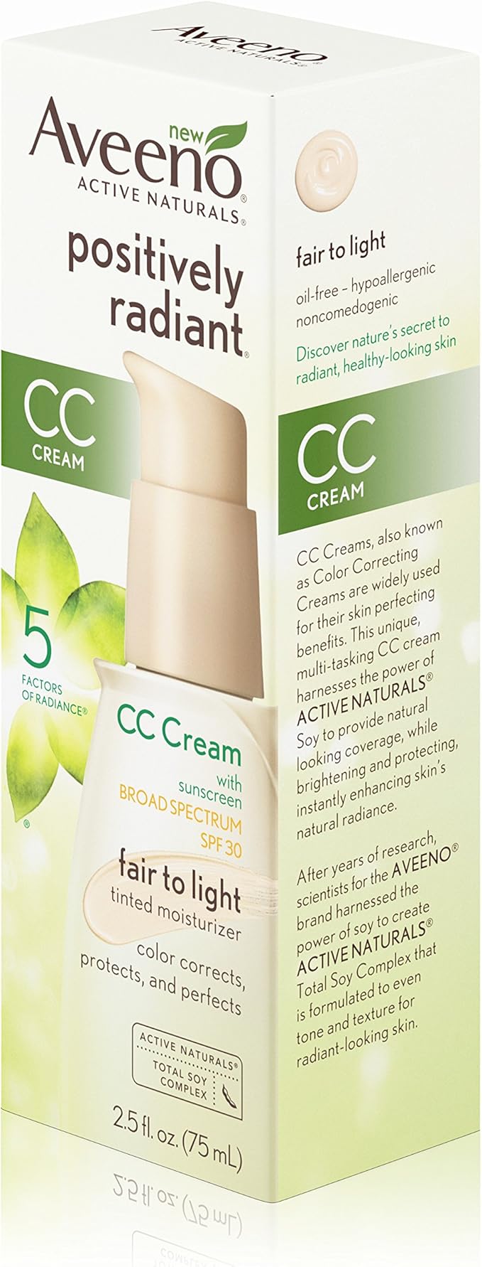 aveeno positively radiant tinted moisturizer