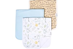 Copper Pearl Baby Burp Cloth Large 21''X10'' Size Premium Absorbent Triple Layer 3 Pack Gift Set Aussie, 0.10 gram (X002HRDNB