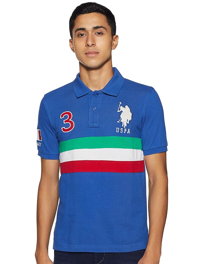 Buy US Polo Association Men's Casual T-Shirt (_8907259681757_Classic Blue_XXX-Large_) at Amazon.in