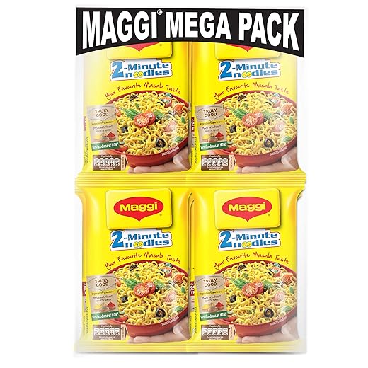 Maggi 2-Minute Noodles Masala, 70g (Pack of 12)