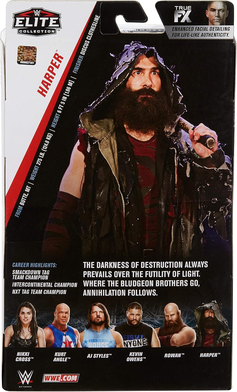 wwe elite luke harper