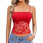 Avidlove Lace Camisole for Women Sexy Tank Top Going Out Y2K Fashion Top Lace Crop Tops Summer Trendy Tops