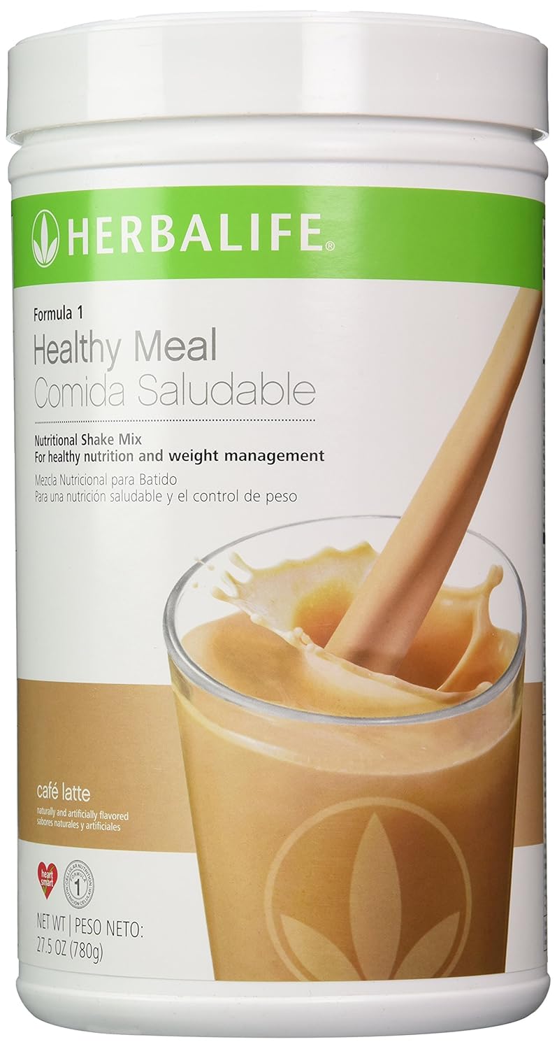 Herbalife Formula 1 Nutritional Shake Mix Cafe Latte 27