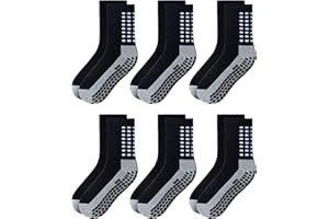 RATIVE Anti Slip Non Skid Slipper Hospital Socks with grips for Adults Men Women