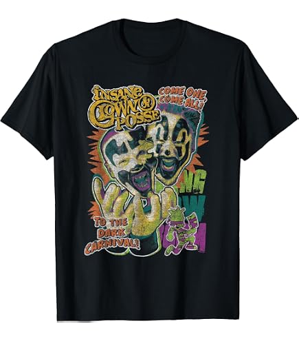 Amazon.com: Down with The Clown Hatchet Man ICPS Horror Core T