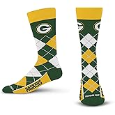 For Bare Feet NFL Unisex Argyle Remix Dress Sock