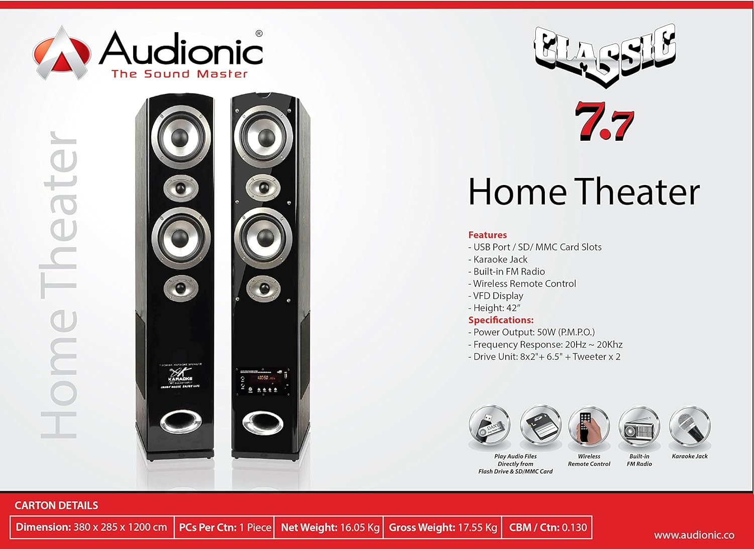 classic 7 audionic