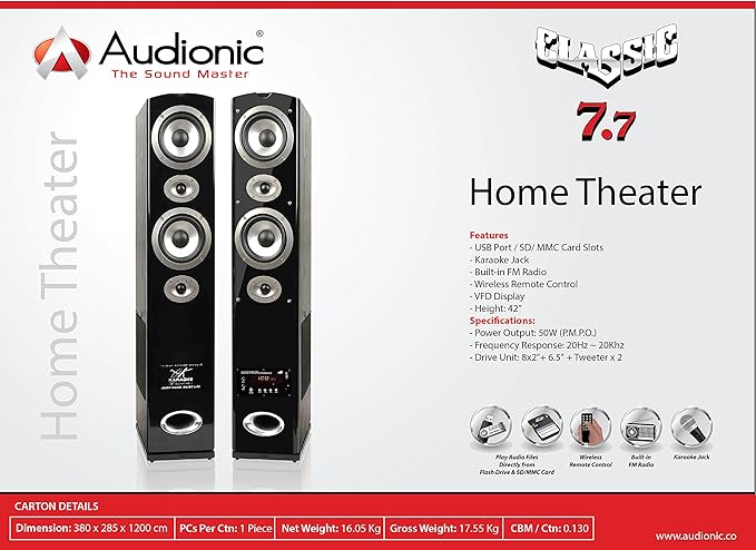 audionic speaker classic 5