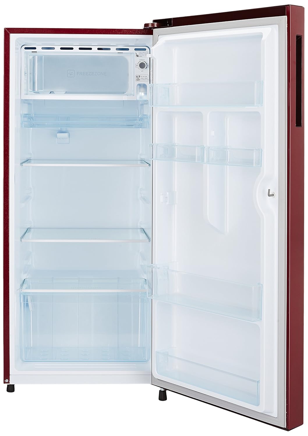 Haier 195 L 3 Star Direct Cool Single Door Refrigerator(HRD-1953SR-R/HRD-1953SR-E,  Red): Amazon.in: Home & Kitchen