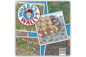 Where's Wally? - Where's Wally 2025 - Wall Calendar: Original Carousel Calendar [Multilingual] [Calendar] (Wall Calendar)