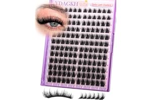 YDAGKH Lash Clusters Manga Spiky Eyelash Extension Mega Anime Lashes Spikes Cluster Eyelash Extensions 9-16mm Wispy Lash Exte