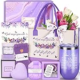 13PCS Christian Gifts for Women Faith, Purple Inspirational Gifts for Women,Christian Birthday Baskets,Get Well Soon Baskets for Her Mom,Friends,Sister,Wife,Girlfriends Birthday Gifts