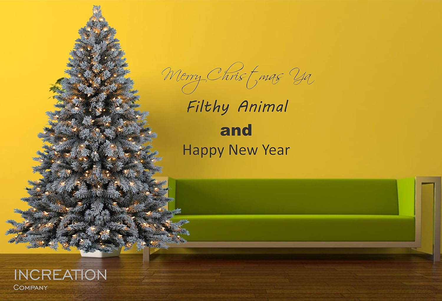 Amazon Com Merry Christmas You Filthy Animal Door Wall Decal Home Alone X Mas Gift Present Vinyl Sticker Mural Graphics Holiday Home Decor Living Room Customization From Angels With Filthy Souls Quote Home