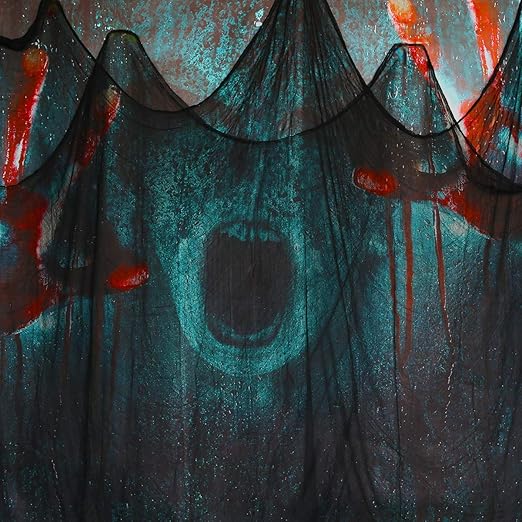 Amazon Com 79 Inches X 360 Inches Halloween Creepy Cloth