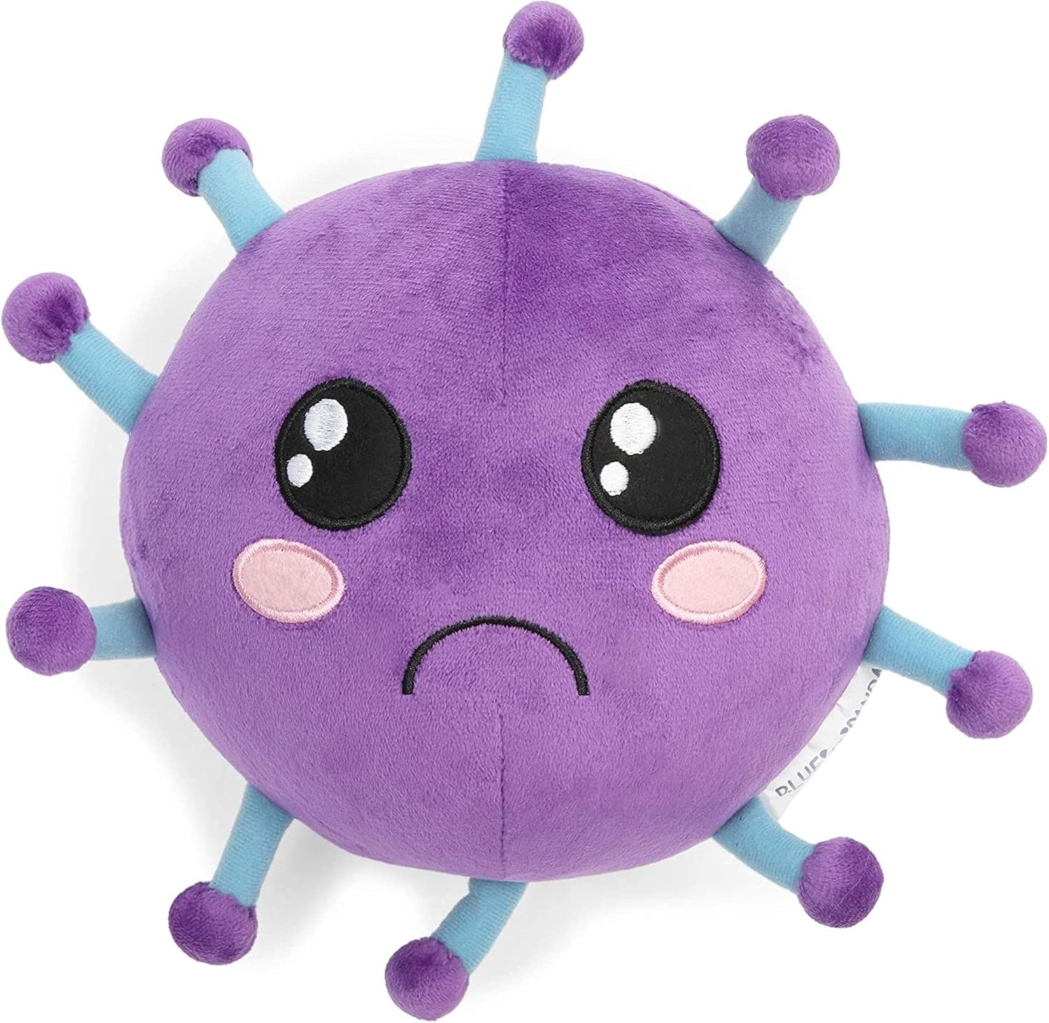 Microbe Plush Stuffed Toy for Educational Purposes, COVID Awareness (9 Inches)