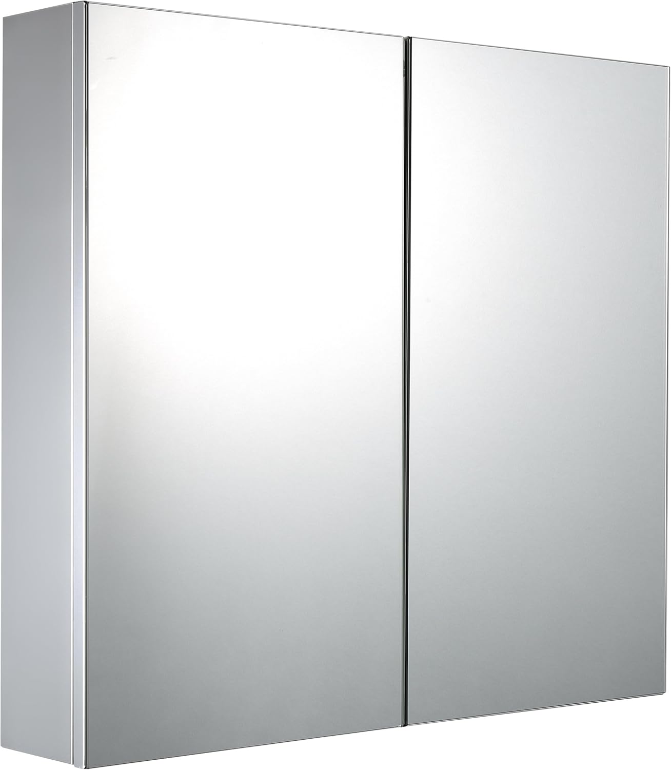 Harima - Armario grande de doble puerta para baño, con espejo y 3