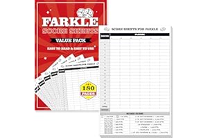 Vantasii 90 Sheets Score Pad