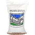 Certified Glyphosate Residue Free Brown Lentils | 25 LBS | Bulk | Desiccant Free | Sproutable | Non-GMO Project Verified | Kosher