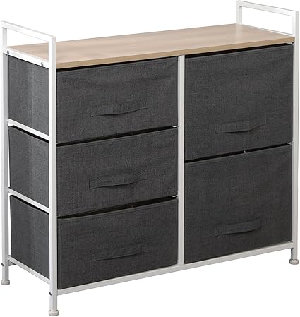 Dlandhome Storage Drawer Units 5 Drawer B Clothing Organizer Unit