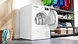 Bosch Series 4 Heat Pump Tumble Dryer 8 kg Freestanding White view 6