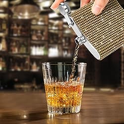 INSTOME Diamond Hip Flask,Flasks for Liquor for