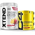 Cellucor Pre Workout & BCAA Bundle, C4 Original Pre Workout Powder, Fruit Punch, 30 Servings + XTEND BCAA Powder, Knockout Fruit Punch, 30 Servings