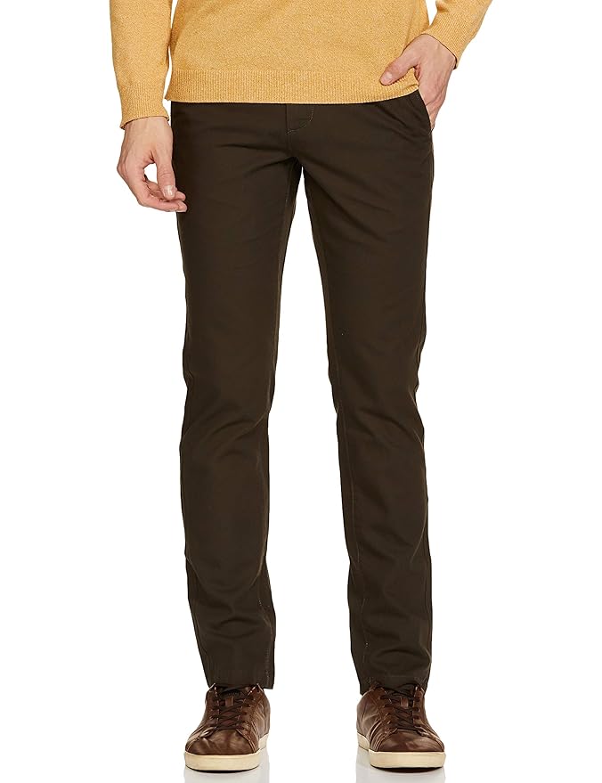 Buy SCULLERS Canvas Mens Slim Fit Chinos Pants at Amazon.in