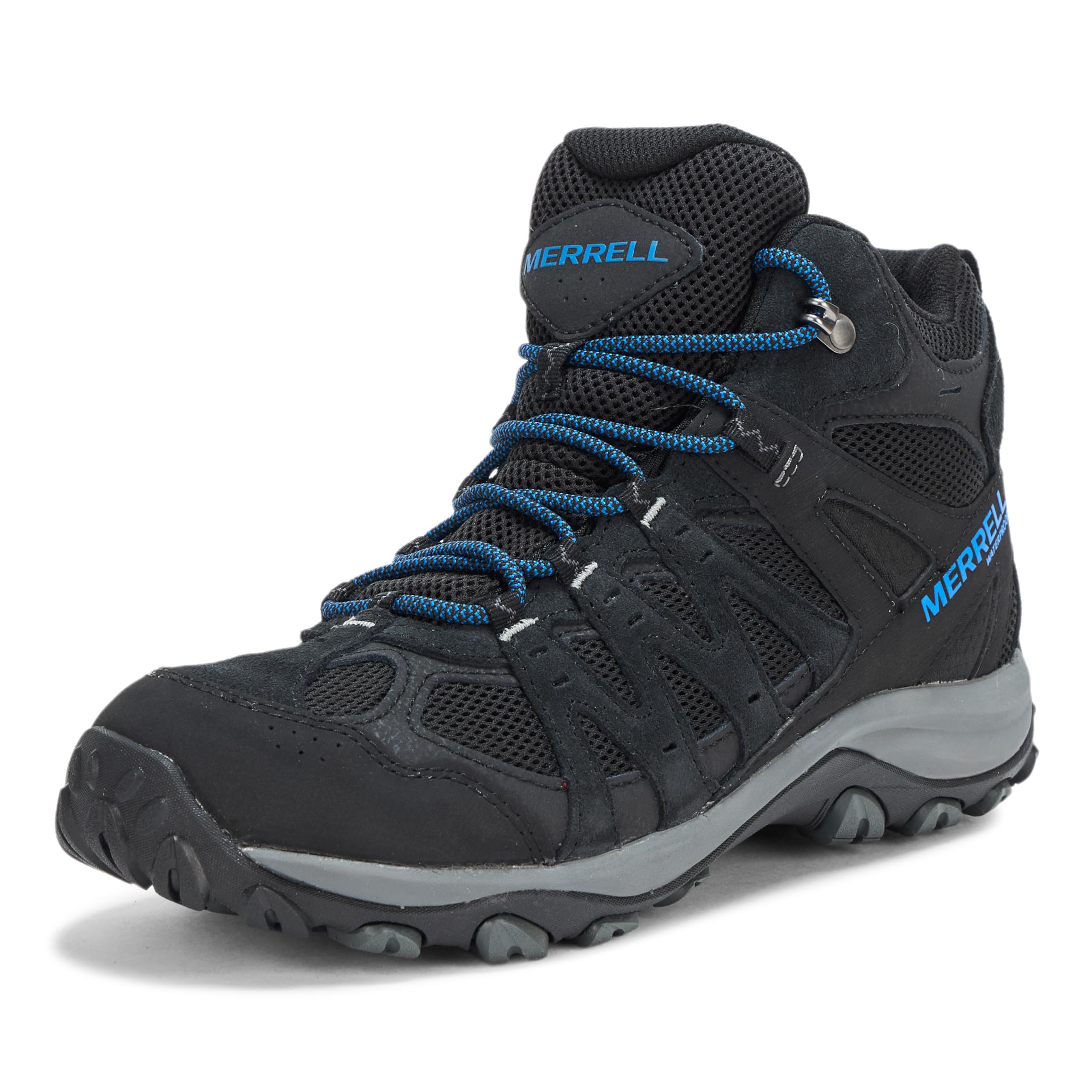 Merrell Men’s Accentor 3 Mid Wp Hiking Boot, New Black, 8.5
