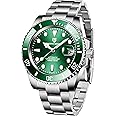 CEYADG Pagani Design Men's Watches Japanese Automatic Mechanical 40mm Sport Waterproof Stainless Steel Sapphire Glass Wrist Watch (Rblack)