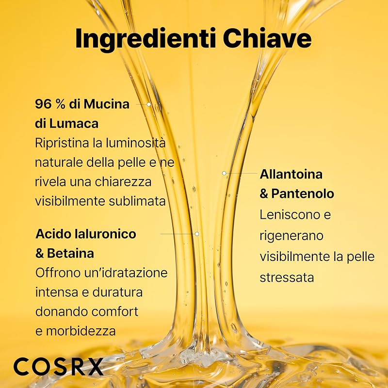 Essenza di bava di lumaca 96 100ml, 96,3% di filtro di secrezione di lumaca, ringiovanisce la pelle da secchezza e invecchiamento, assorbe rapidamente nella pelle, Ipoallergenico — foto 4 di 7