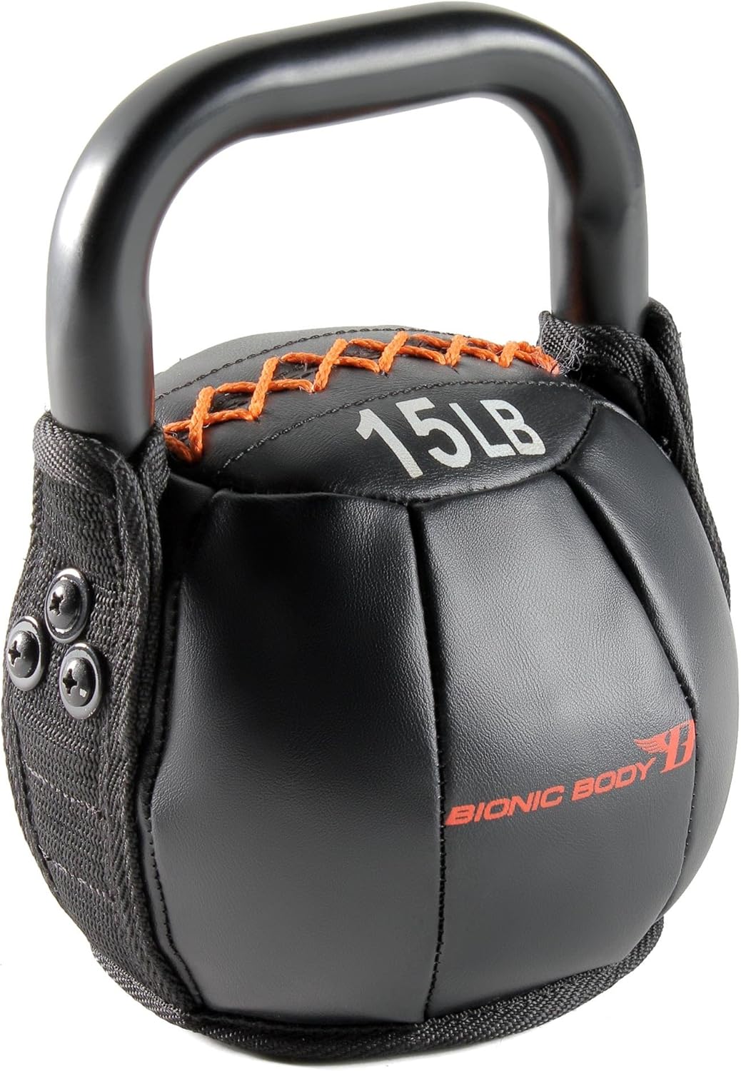 Bionic Body Soft Kettlebell with Handle - 10, 15, 20, 25, 30, 35, 40 lb. for Weightlifting, Conditioning, Strength and Core Training