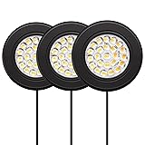 GETINLIGHT 2.5" Wide 3000K Dimmable LED Puck Lights