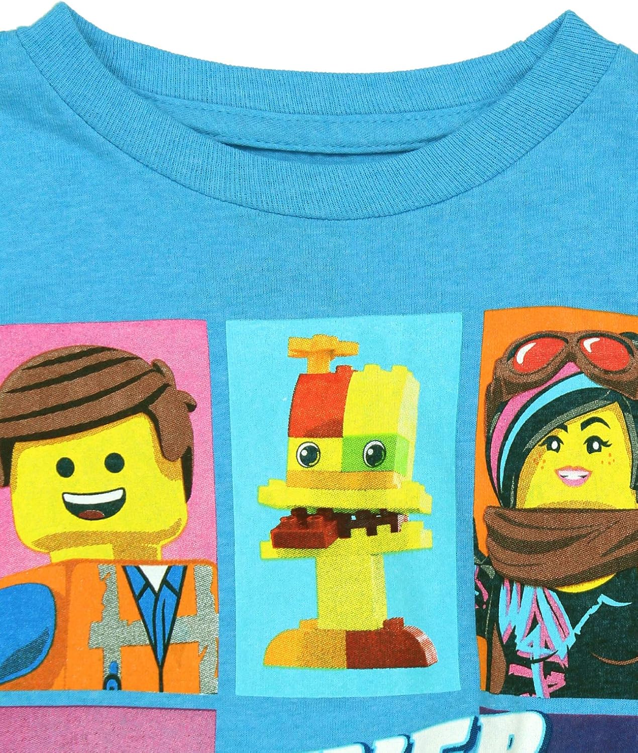 Lego Movie 2 The Second Part Boys Girls Short Sleeve Tee: Clothing