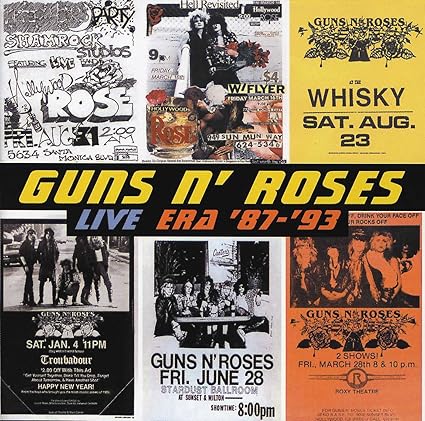 Live Era '87-93 Album Art