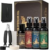 1DFAUL 9pcs Guitar Cleaning Maintenance Kit, Deep Cleaning &amp; Restores Shine | with Guitar Cleaner, Polish, Fretboard Oil, String Oil, for All Guitar Types, Ideal for Beginners, Players, and Collectors