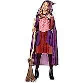 Spirit Halloween Hocus Pocus Kids Sarah Sanderson Cape | Officially Licensed | Disney | Hocus Pocus Accessory |