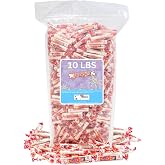 Smarties Candy Bulk Rolls Original Flavor, Gluten &amp; Vegan Free, Classic Sweetness from Family Owned Company Since 1949, Peanut-Free &amp; Dairy-Free, Perfect Halloween, 10 lb Bag