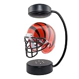 Kansas City Chiefs Hover Helmet - Levitating & Spinning Mini Helmet With LED Base