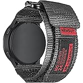 DAVILANE 22mm Nylon Hook and Loop Watch Strap Compatible with CMF by Nothing Watch Pro 3/Pro 2, Huawei Watch, Amazfit Helio, Amaztim M2/T2 Adjustable, Breathable Mesh Band