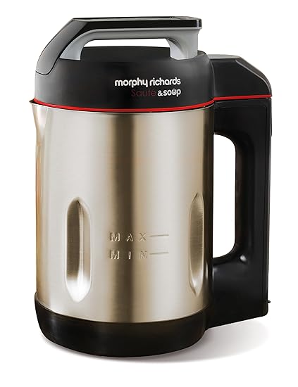 Morphy Richards Suppenbereiter 501014, Edelstahl rostfrei, silbern/schwarz