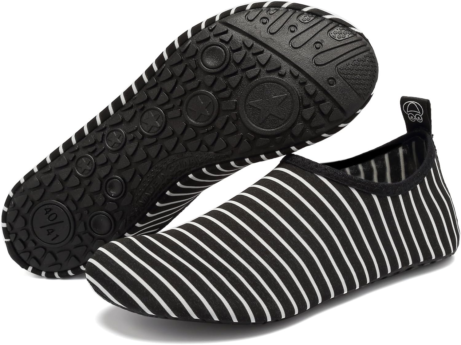  | VIFUUR Water Sports Shoes Barefoot Quick-Dry Aqua Yoga Socks Slip-on for Men Women | Water Shoes