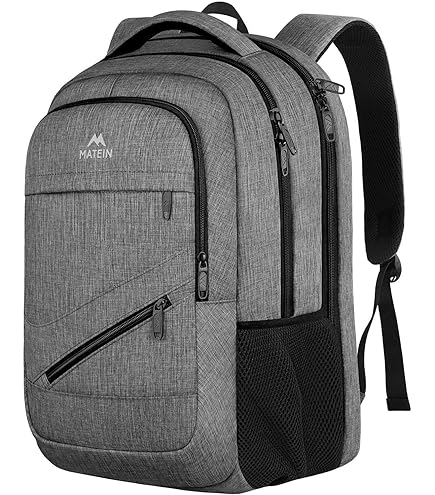 14in laptop backpack Men Canvas Backpack Schoolbag 14 Inch Laptop Bag, Black
