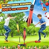 DejaNard Double Player Rocket Toy Launcher Outdoor Toy for Kids 3-12 view 6