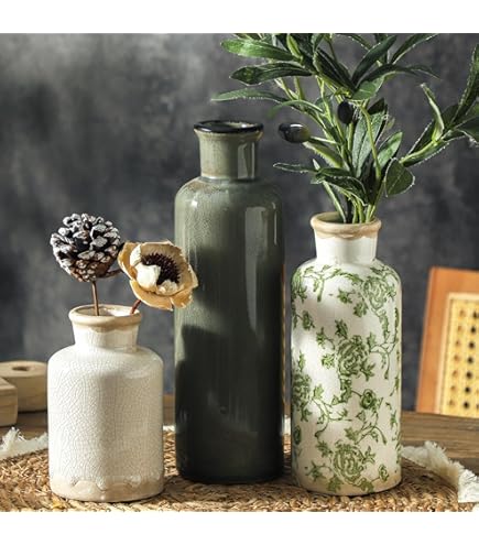 Amazon.com: AA Importing 59702 Square Blue and White Ceramic Vase